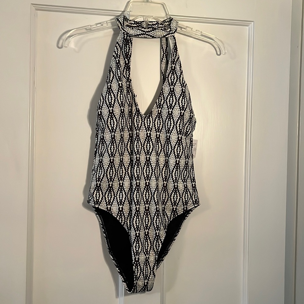 New One Piece  TiniBikini Print Bathing Suit